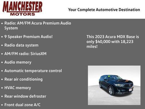 2023 Acura MDX 3.5L