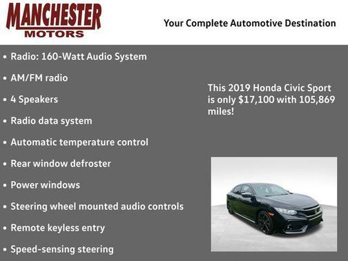 2019 Honda Civic Sport