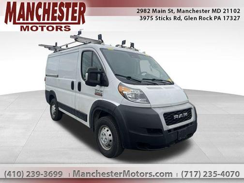 Bright White Clearcoat 2022 RAM ProMaster 1500 Low Roof