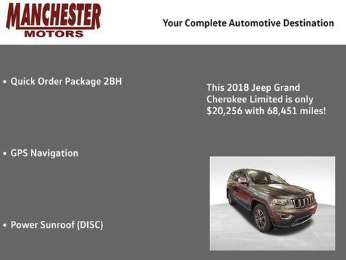 2018 Jeep Grand Cherokee Limited X