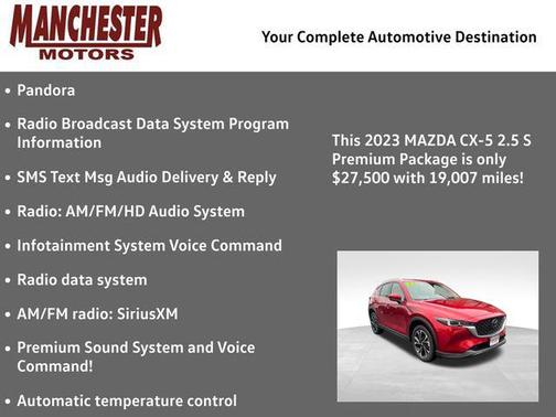 2023 Mazda CX-5 2.5 S Premium Package