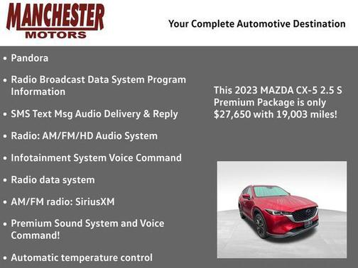 2023 Mazda CX-5 2.5 S Premium Package