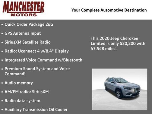 2020 Jeep Cherokee Limited
