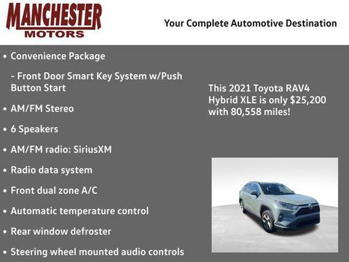 2021 Toyota RAV4 Hybrid XLE