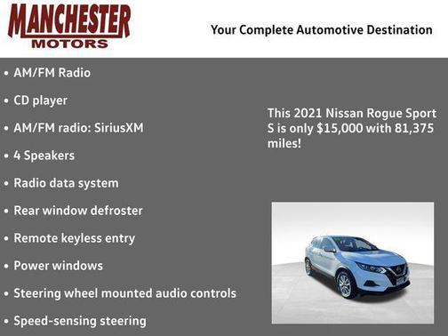 2021 Nissan Rogue Sport S