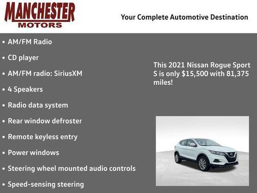 2021 Nissan Rogue Sport S