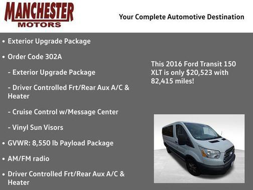2016 Ford Transit-150 XLT