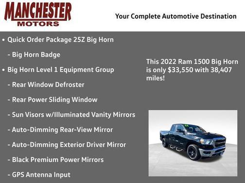 2022 RAM 1500 Big Horn/Lone Star