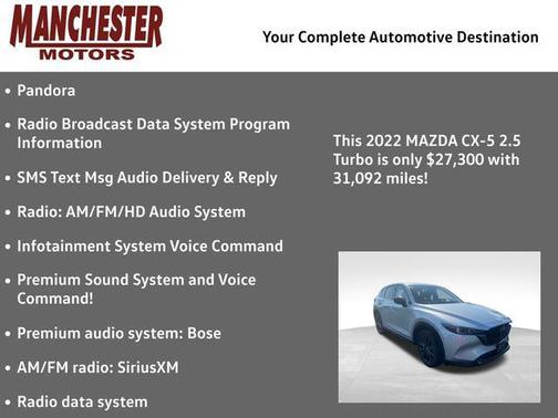 2022 Mazda CX-5 2.5 Turbo