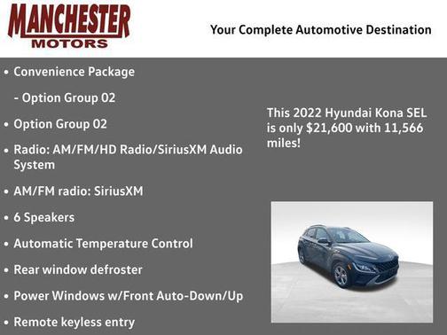 2022 Hyundai KONA SEL