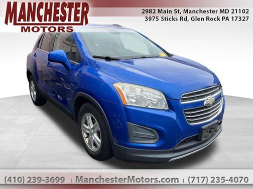 Brilliant Blue Metallic 2016 Chevrolet Trax LT