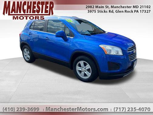 Brilliant Blue Metallic 2016 Chevrolet Trax LT