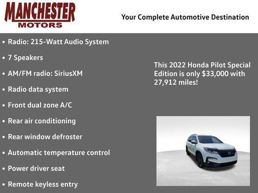 2022 Honda Pilot Special Edition