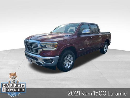Delmonico Red Pearlcoat 2021 RAM 1500 Laramie