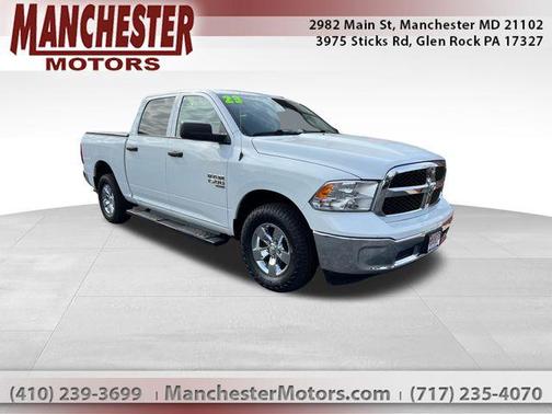 Bright White Clearcoat 2023 RAM 1500 Tradesman