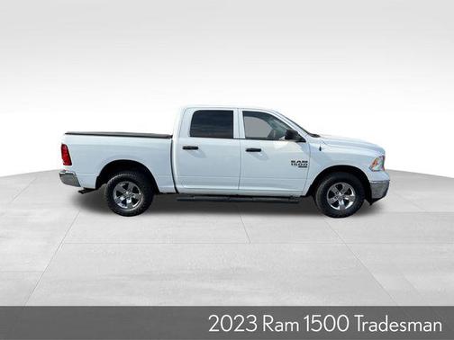 Bright White Clearcoat 2023 RAM 1500 Tradesman