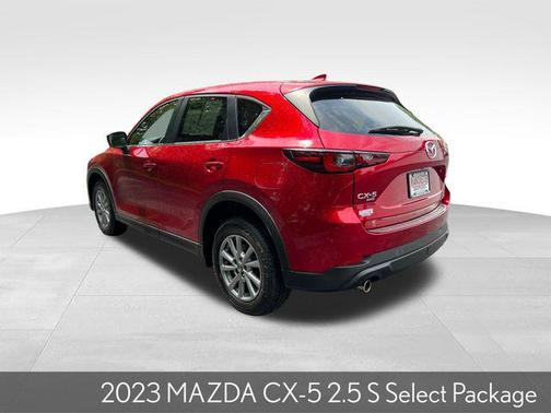 Soul Red Crystal Metallic 2023 Mazda CX-5 2.5 S Select Package