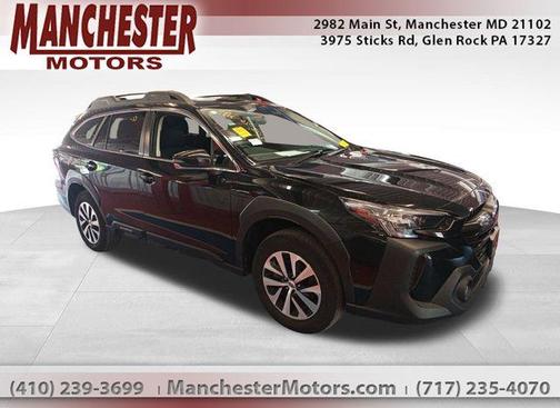 Crystal Black Silica 2023 Subaru Outback Premium