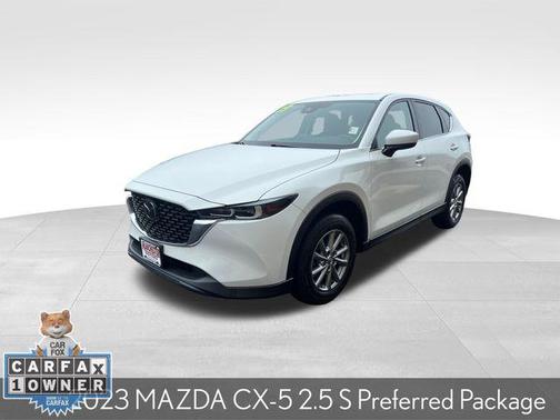 Rhodium White Metallic 2023 Mazda CX-5 2.5 S Preferred Package
