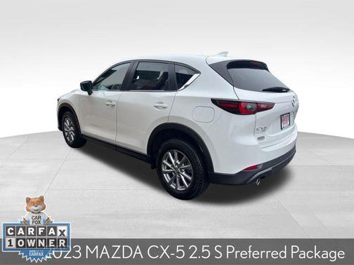 Rhodium White Metallic 2023 Mazda CX-5 2.5 S Preferred Package