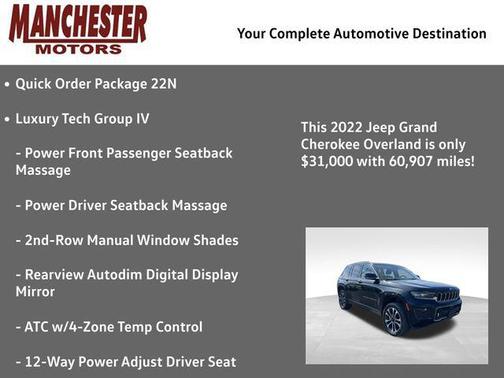 2022 Jeep Grand Cherokee Overland