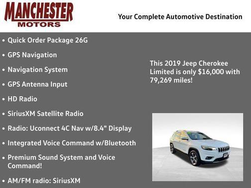 2019 Jeep Cherokee Limited