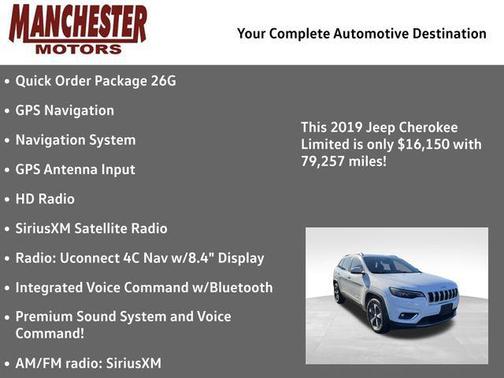 2019 Jeep Cherokee Limited