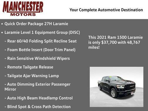 2021 RAM 1500 Laramie