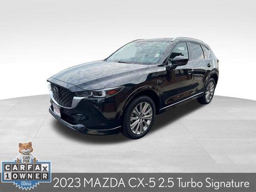 Jet Black Mica 2023 Mazda CX-5 2.5 Turbo Signature