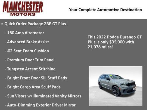 2022 Dodge Durango GT Plus