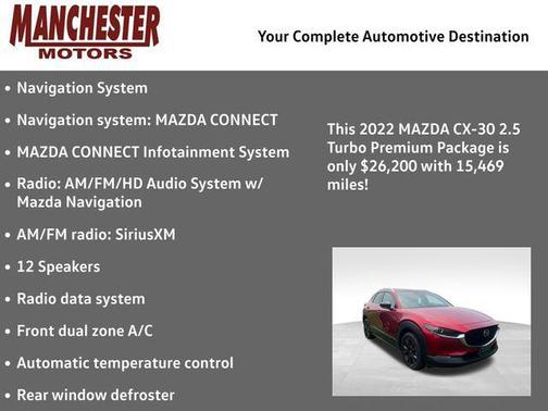 2022 Mazda CX-30 2.5 Turbo Premium Package