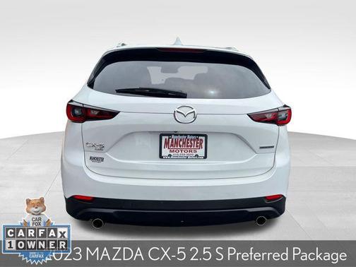 Rhodium White Metallic 2023 Mazda CX-5 2.5 S Preferred Package