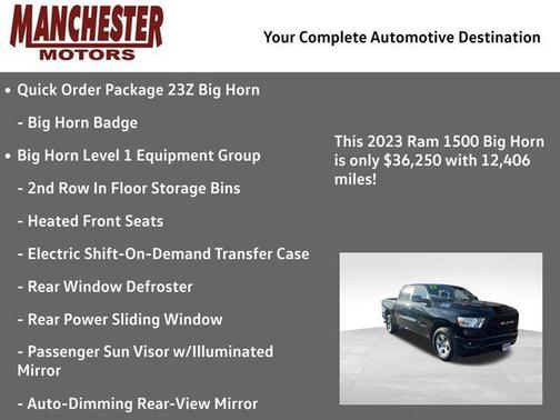 2023 RAM 1500 Big Horn/Lone Star