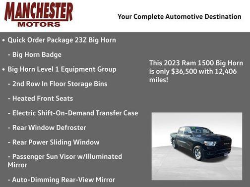 2023 RAM 1500 Big Horn/Lone Star