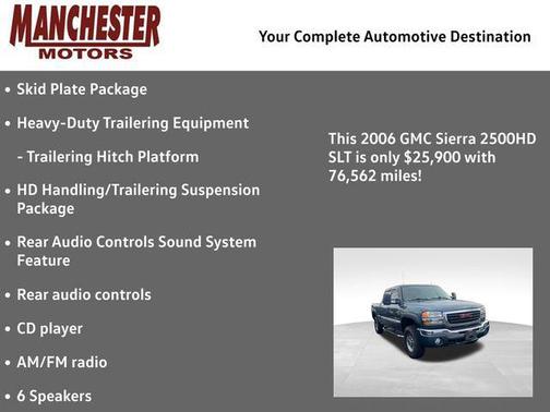 2006 GMC Sierra 2500 SLT H/D Crew Cab