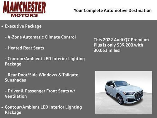 2022 Audi Q7 45 Premium Plus