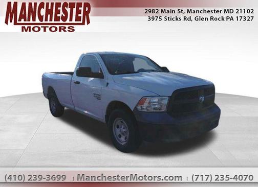 Bright White Clearcoat 2019 RAM 1500 Tradesman