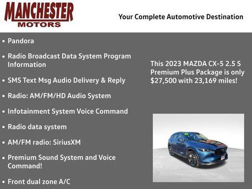2023 Mazda CX-5 2.5 S Premium Plus Package