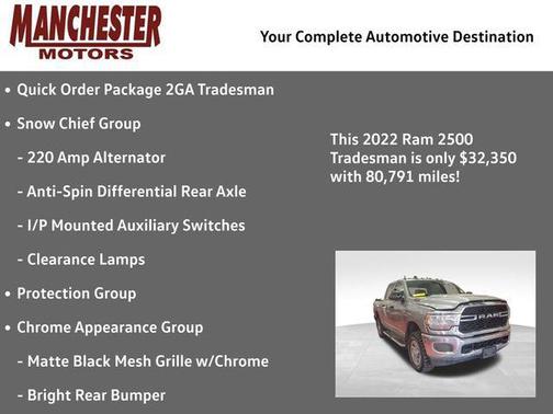 2022 RAM 2500 Tradesman