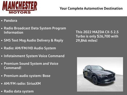 2022 Mazda CX-5 2.5 Turbo