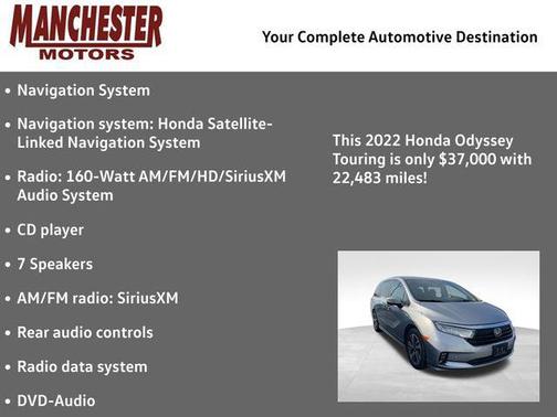 2022 Honda Odyssey Touring