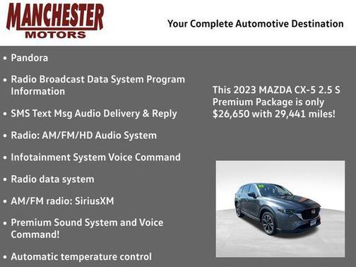 2023 Mazda CX-5 2.5 S Premium Package