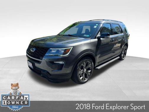 Magnetic Metallic 2018 Ford Explorer Sport