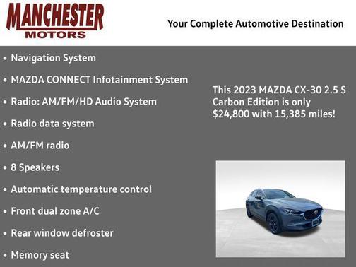2023 Mazda CX-30 2.5 S Carbon Edition