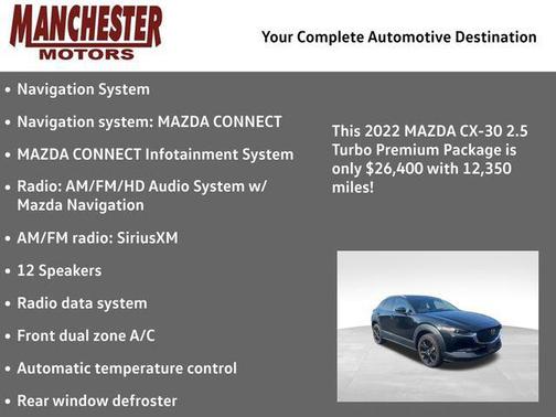 2022 Mazda CX-30 2.5 Turbo Premium Package