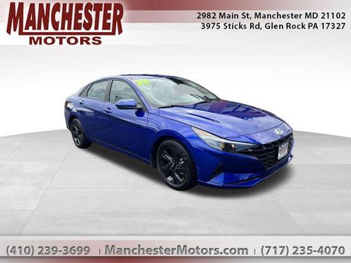 Intense Blue 2023 Hyundai ELANTRA SEL