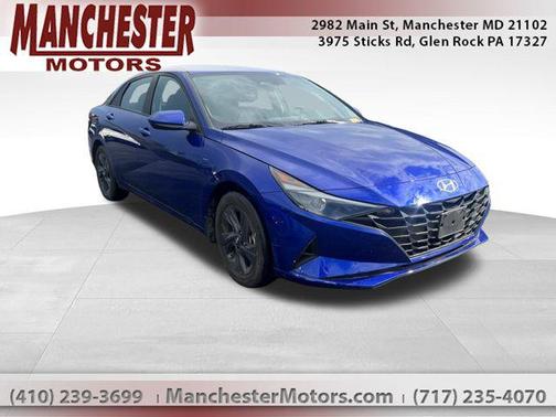 Intense Blue 2023 Hyundai ELANTRA SEL