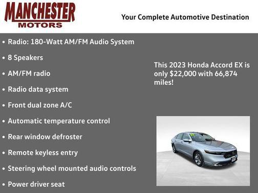 2023 Honda Accord EX 1.5T