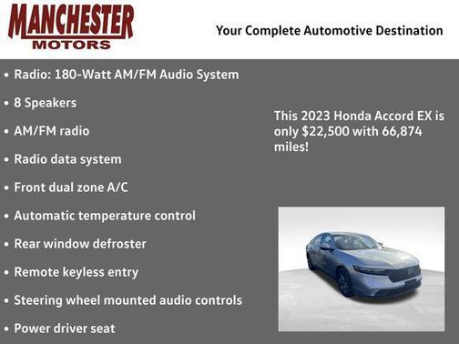 2023 Honda Accord EX 1.5T