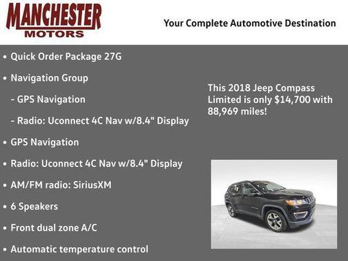 2018 Jeep Compass Limited